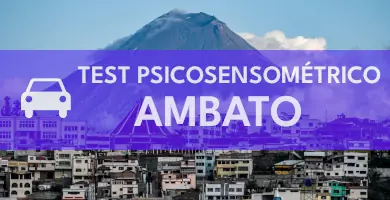 Test psicosensométrico en la ciudad de Ambato