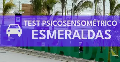 Test psicosensométrico en la ciudad de Esmeraldas
