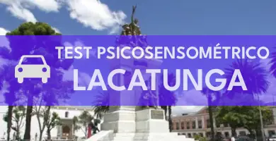 Test psicosensométrico en la ciudad de Lacatunga