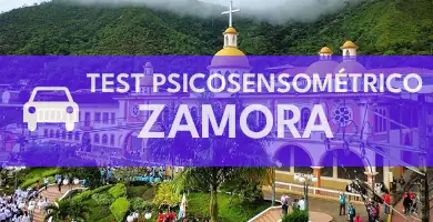 Test psicosensométrico en la ciudad de Zamora