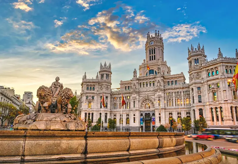Vista de Madrid para el directorio de Empresas de alquiler de maquinaria