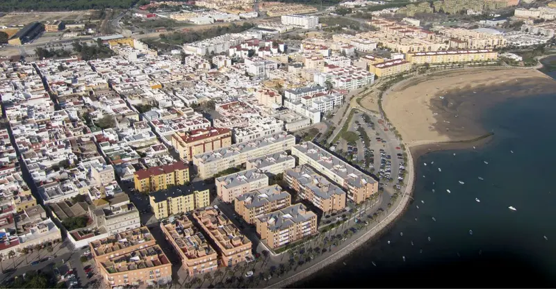 Vista de Puerto Real para el directorio de Empresas de alquiler de maquinaria