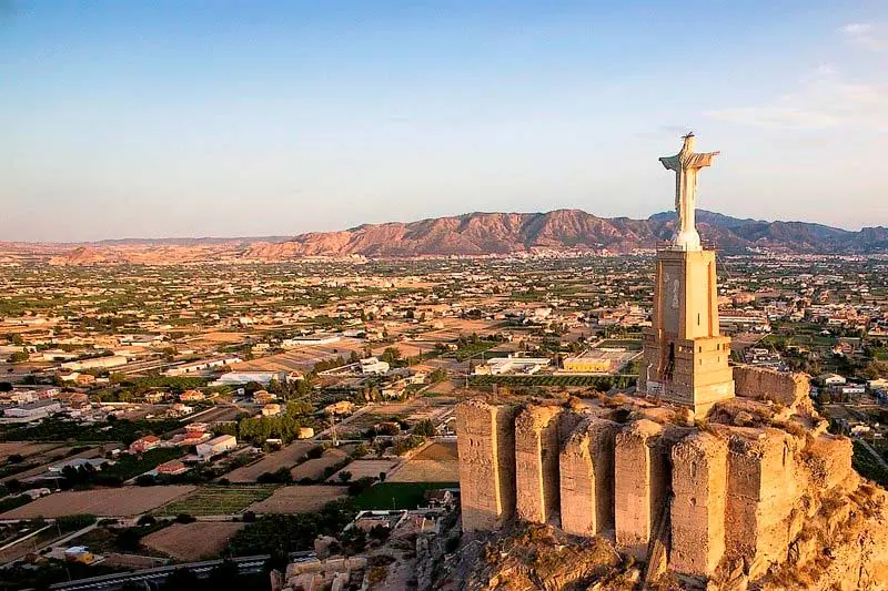 Vista de Murcia para el directorio de Empresas de alquiler de maquinaria